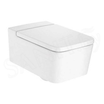Подвесной унитаз Roca Inspira Square Rimless безободковый