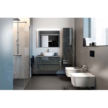Подвесной унитаз Roca Inspira Square Rimless безободковый