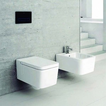 Подвесной унитаз Roca Inspira Square Rimless безободковый