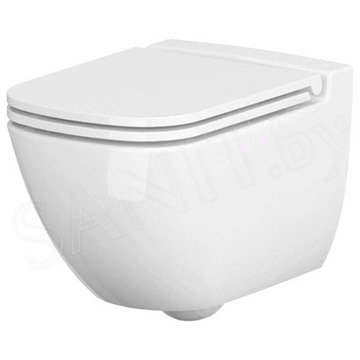 Подвесной унитаз Cersanit Caspia New Clean On безободковый