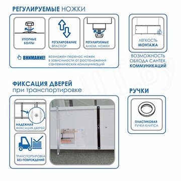 Торцевой экран для ванны Метакам Кварт