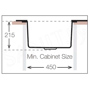 Кухонная мойка ZorG GS 6250 black / GS 7850 black