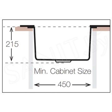 Кухонная мойка ZorG GS 6250 black / GS 7850 black