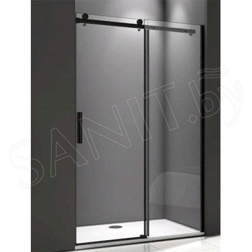 Душевая дверь Good Door Galaxy WTW-C-B черный профиль