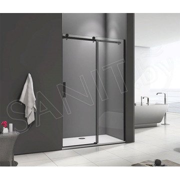 Душевая дверь Good Door Galaxy WTW-C-B черный профиль