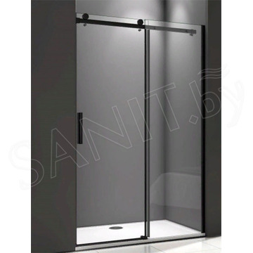 Душевой уголок Good Door Galaxy WTW + SP C-B 150 черный профиль