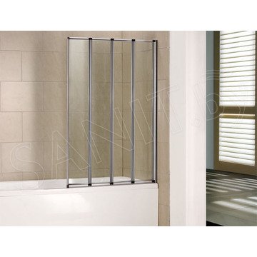 Душевая шторка на ванну Good Door SCREEN GR4-100 C-CH профиль хром