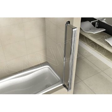 Душевая шторка на ванну Good Door SCREEN GR4-100 C-CH профиль хром