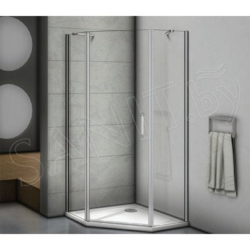 Душевой уголок Good Door MOKKA PNT C-WE профиль жемчужный