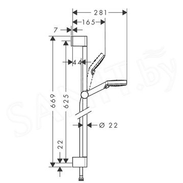 Набор смесителей Hansgrohe SetLogisE100D