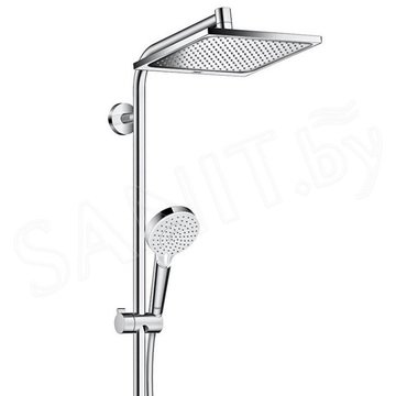 Душевая стойка Hansgrohe Crometta E 240 1jet Showerpipe Reno EcoSmart 27289000