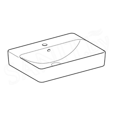 Умывальник Geberit VariForm 500.780.01.2