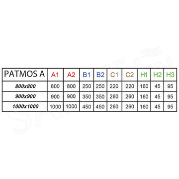 Душевой поддон Radaway Patmos A