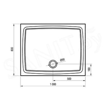 Душевой поддон Ravak Gigant Pro Flat