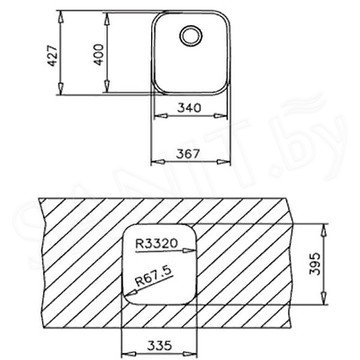 Кухонная мойка TEKA BE 340.400 PLUS