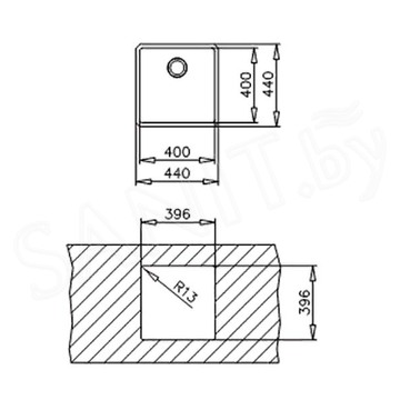 Кухонная мойка TEKA BE LINEA RS15 40.40 / RS15 50.40 / RS15 45.40 / RS15 71.40