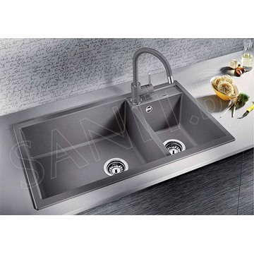 Смеситель для кухонной мойки Blanco Mida-S Silgranit с выдвижным изливом