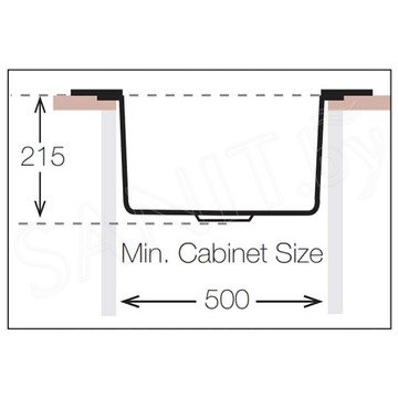 Кухонная мойка ZorG GS 5553 white