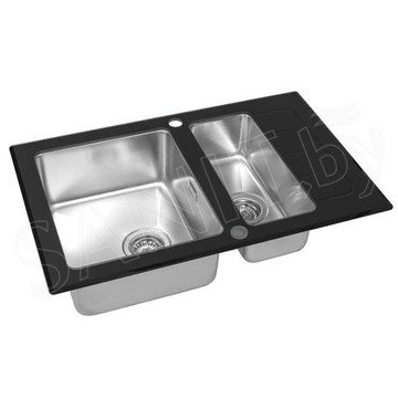 Кухонная мойка ZorG GS 7850-2 black