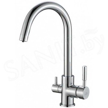 Смеситель для кухонной мойки Zorg Steel Hammer SH 713 под фильтр