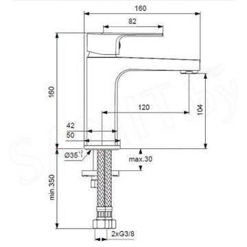 Набор смесителей Ideal Standard ESLA BC264AA 3 в 1