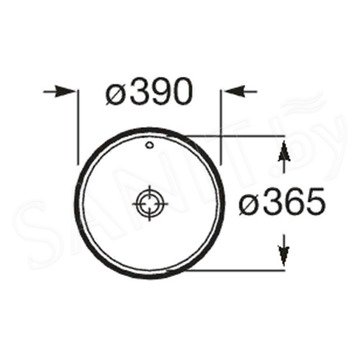 Умывальник Roca Gap A3270MJ000