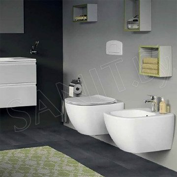 Комплект инсталляции Ideal Standard Prosys Frame 120 M с подвесным унитазом Tesi AquaBlade и кнопкой Oleas M3
