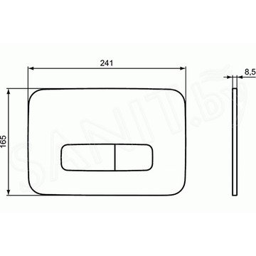 Комплект инсталляции Ideal Standard Prosys Frame 120 M с подвесным унитазом Tesi AquaBlade и кнопкой Oleas M3