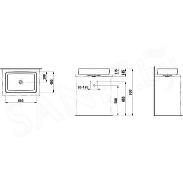 Умывальник Laufen Pro S 816952