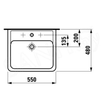 Умывальник Laufen Pro A 818951 / 818952 / 818953