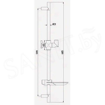 Душевая штанга Lemark LM8062C