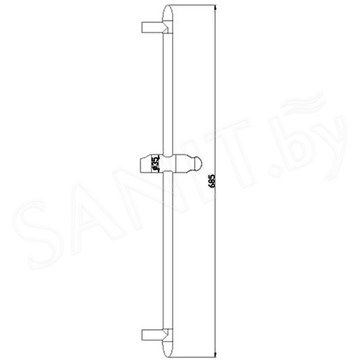 Душевая штанга Lemark LM8063C