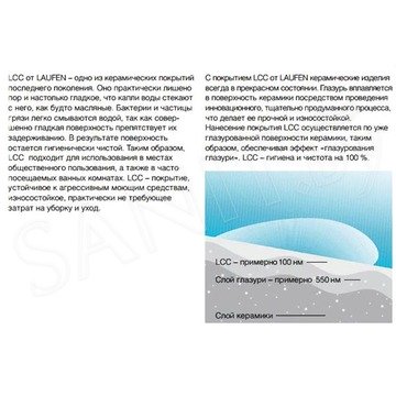 Подвесной унитаз Laufen Pro S Rimless 8.2096.2.400.000.1 LCC безободковый