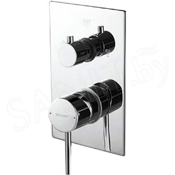 Смеситель скрытого монтажа Bravat Arc P69193C-2-ENG (2 функции)