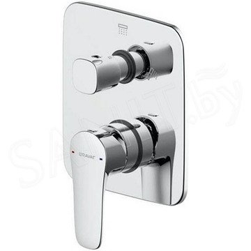 Смеситель скрытого монтажа Bravat Sourse PB8173218CP-2-ENG (2 функции)