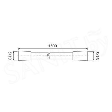 Душевая система скрытого монтажа Omnires Baretti SYSBA10CR