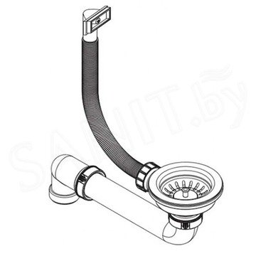 Кухонная мойка AquaSanita Steel Der 100 X