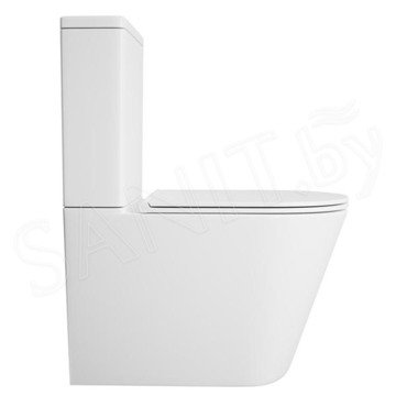 Напольный унитаз OWL Vind Cirkel-G OWLT190303 с крышкой SoftClose
