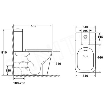 Напольный унитаз OWL Vatter Ruta-G OWLT190402 с крышкой SoftClose