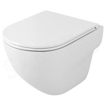 Подвесной унитаз OWL Wave Cirkel-H OWLT190801 с крышкой SoftClose