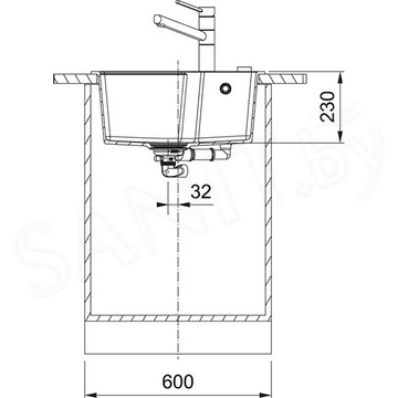 Кухонная мойка Franke Urban UBG 610-56 Fragranite