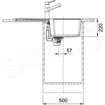 Кухонная мойка Franke Urban UBG 611-86 Fragranite