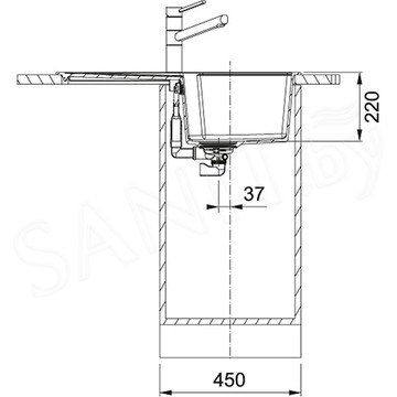 Кухонная мойка Franke Urban UBG 611-78 Fragranite