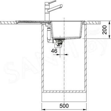 Кухонная мойка Franke Sirius 2.0 S2D 611-78 Tectonite