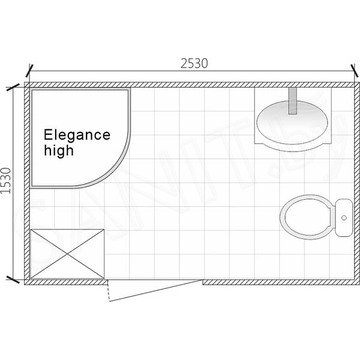 Душевая кабина Domani-Spa Elegance high
