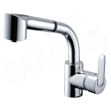 Смеситель для кухонной мойки Armatura Cyrkon 583-214-00 с выдвижным изливом