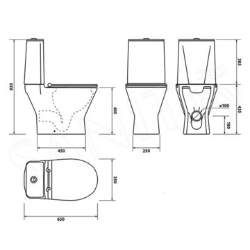 Напольный унитаз Iddis Edifice