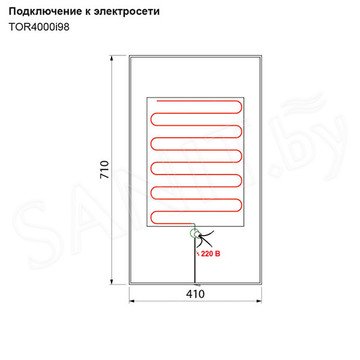 Зеркало Iddis Torr