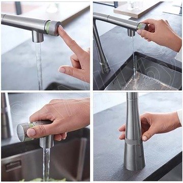 Смеситель для кухонной мойки Grohe Zedra SmartControl 31593002