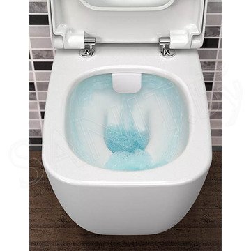 Подвесной унитаз Vitra Shift Rim-ex с сиденьем Slim